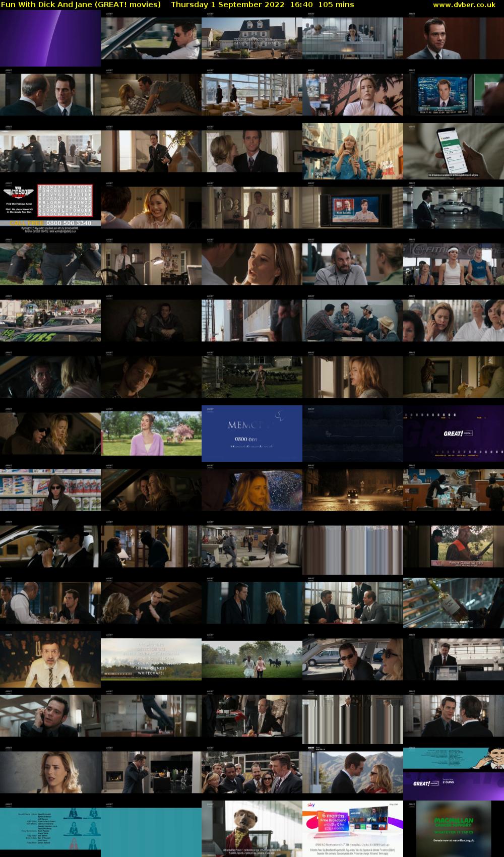 Fun With Dick And Jane (GREAT! movies) Thursday 1 September 2022 16:40 - 18:25