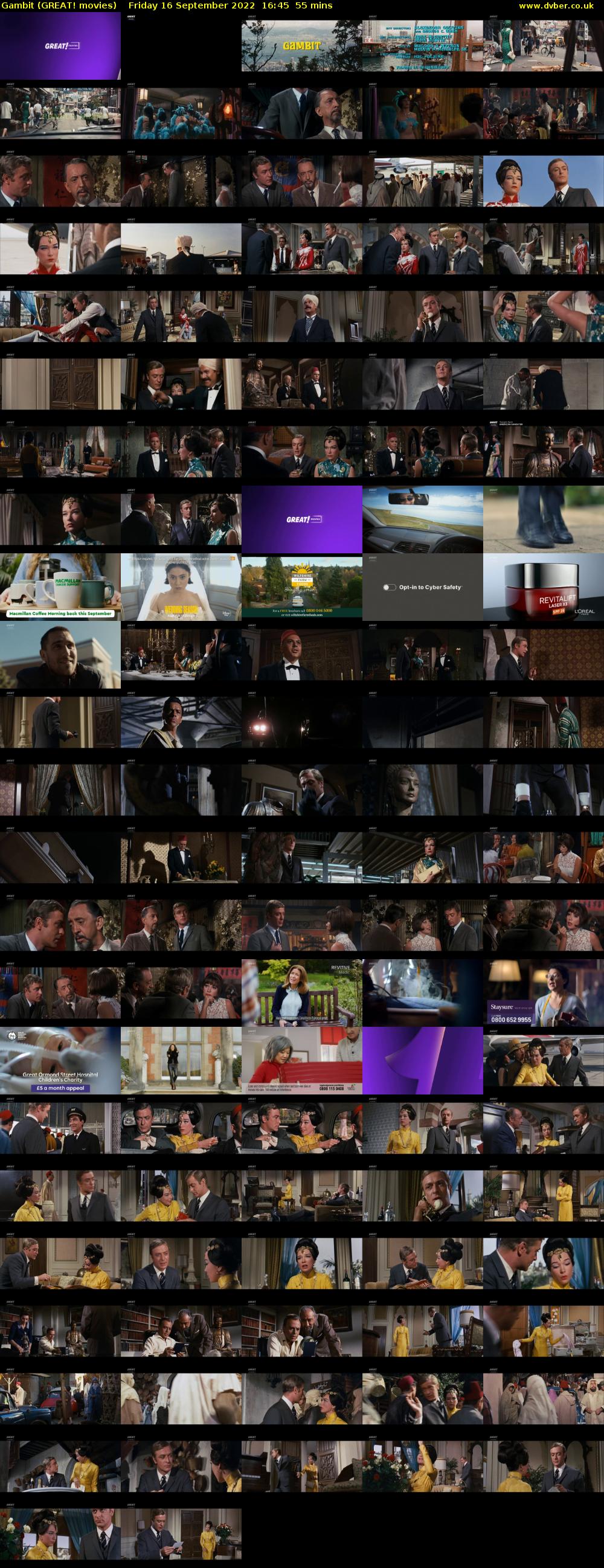 Gambit (GREAT! movies) Friday 16 September 2022 16:45 - 17:40