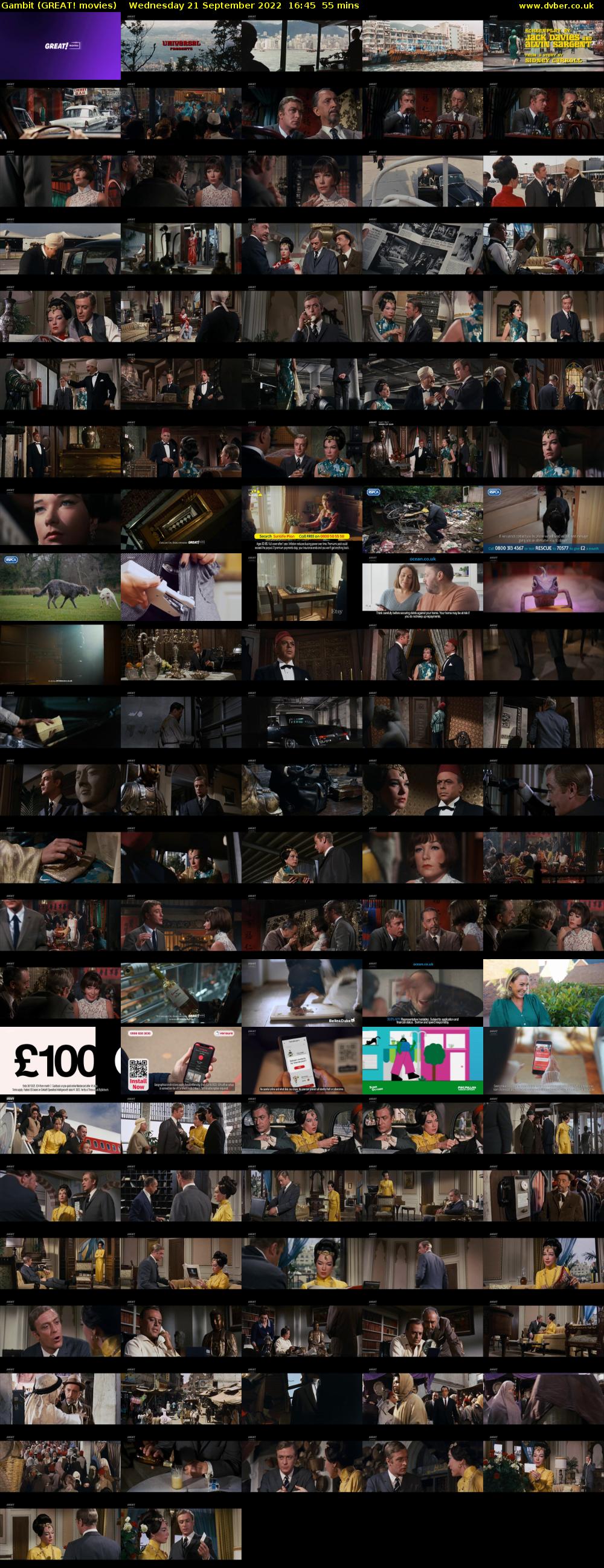 Gambit (GREAT! movies) Wednesday 21 September 2022 16:45 - 17:40