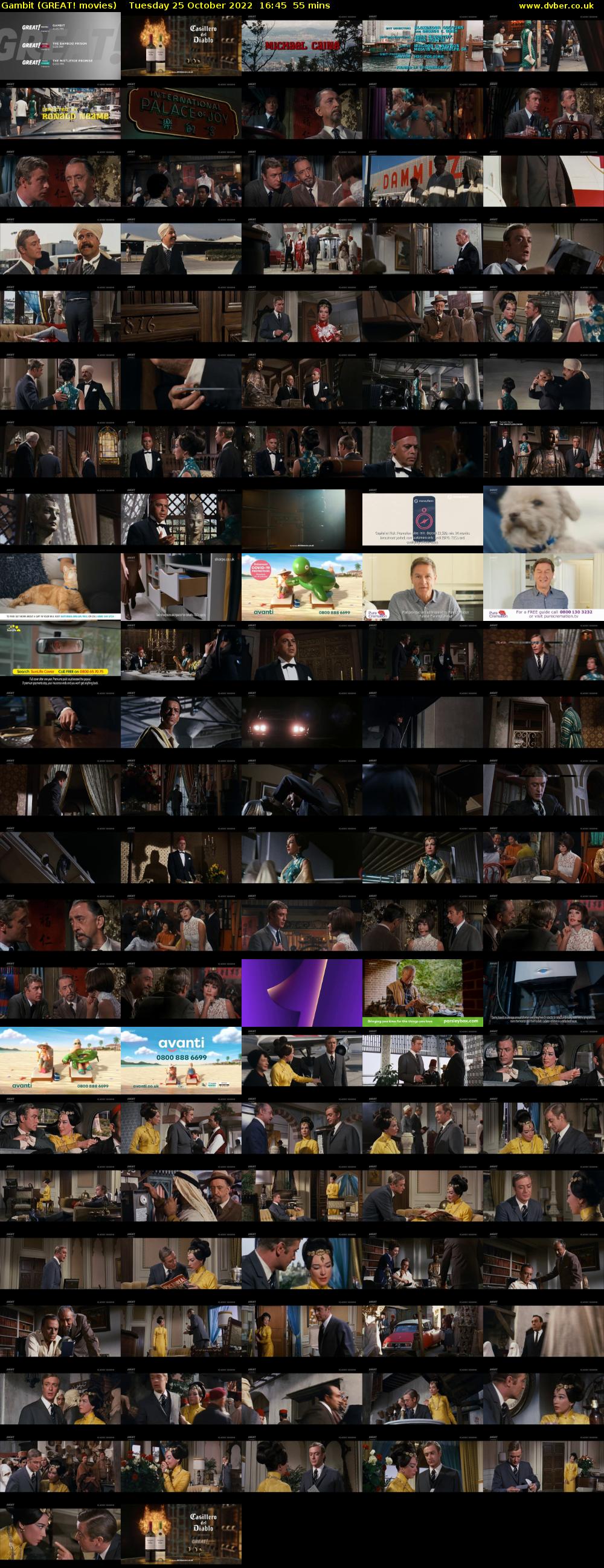 Gambit (GREAT! movies) Tuesday 25 October 2022 16:45 - 17:40