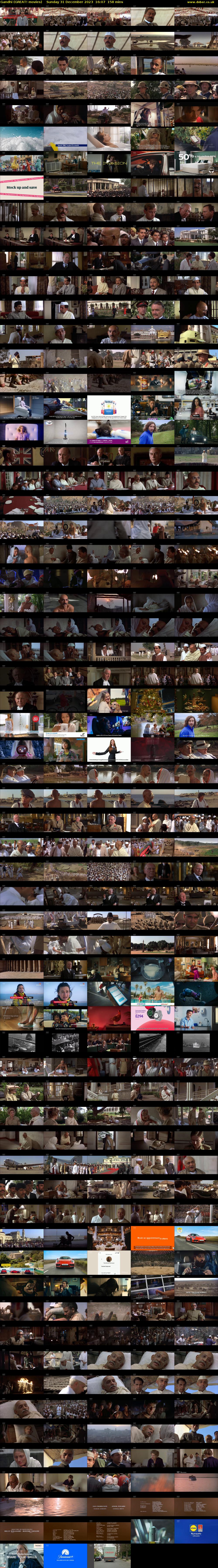 Gandhi (GREAT! movies) Sunday 31 December 2023 16:07 - 18:45