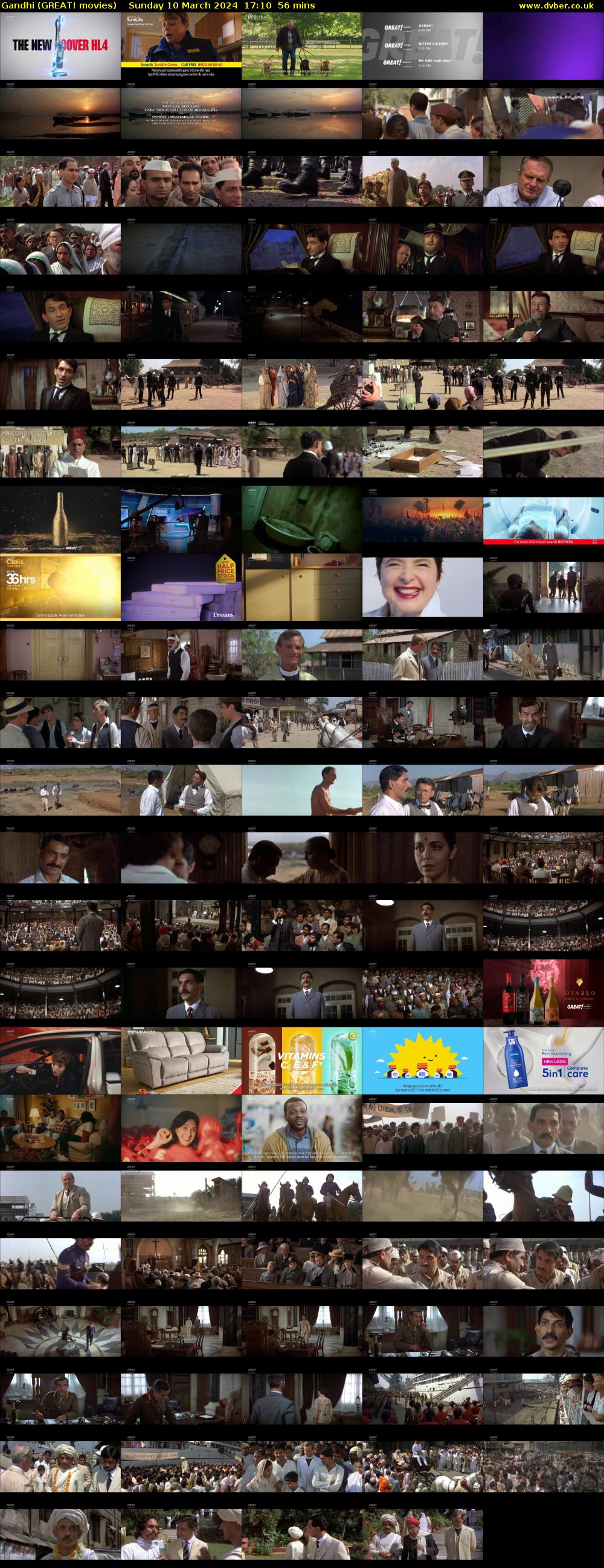 Gandhi (GREAT! movies) Sunday 10 March 2024 17:10 - 18:06