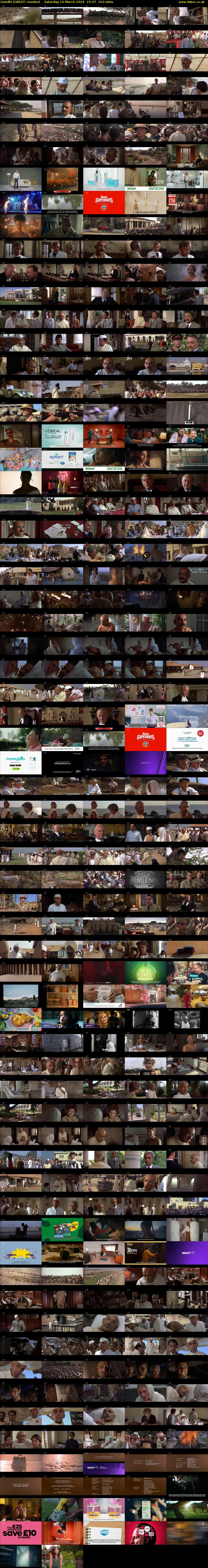 Gandhi (GREAT! movies) Saturday 16 March 2024 15:47 - 18:30