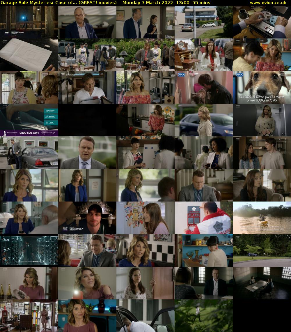 Garage Sale Mysteries: Case of... (GREAT! movies) Monday 7 March 2022 13:00 - 13:55