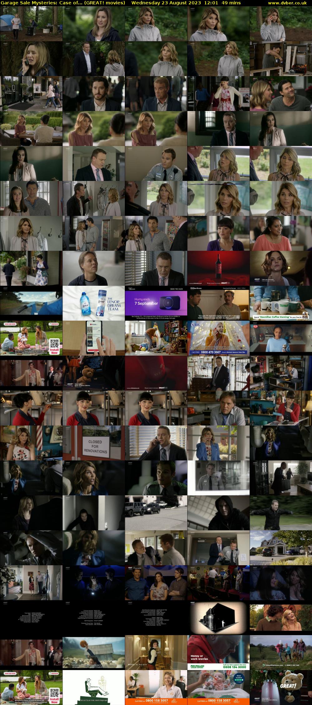 Garage Sale Mysteries: Case of... (GREAT! movies) Wednesday 23 August 2023 12:01 - 12:50