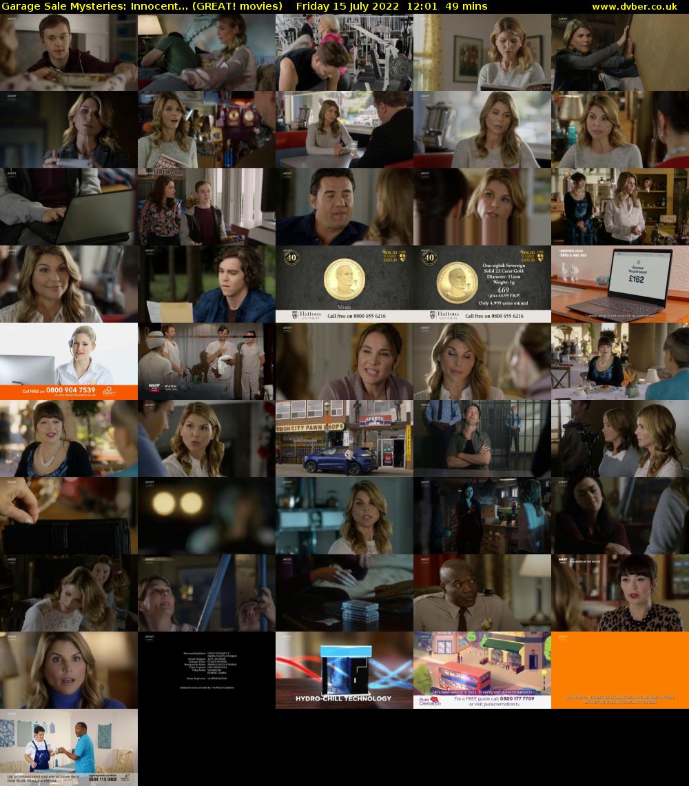 Garage Sale Mysteries: Innocent... (GREAT! movies) Friday 15 July 2022 12:01 - 12:50