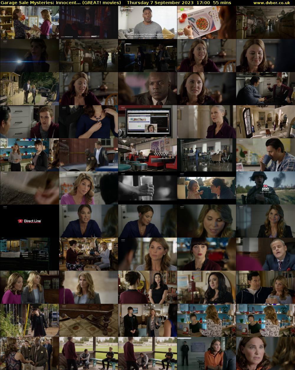 Garage Sale Mysteries: Innocent... (GREAT! movies) Thursday 7 September 2023 17:00 - 17:55