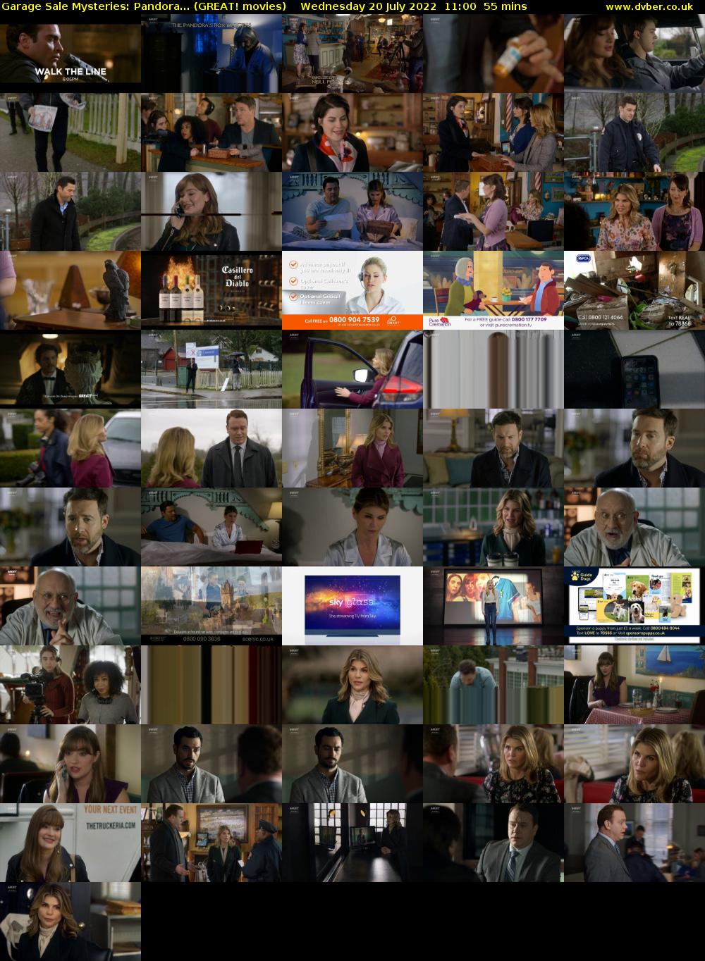 Garage Sale Mysteries: Pandora... (GREAT! movies) Wednesday 20 July 2022 11:00 - 11:55