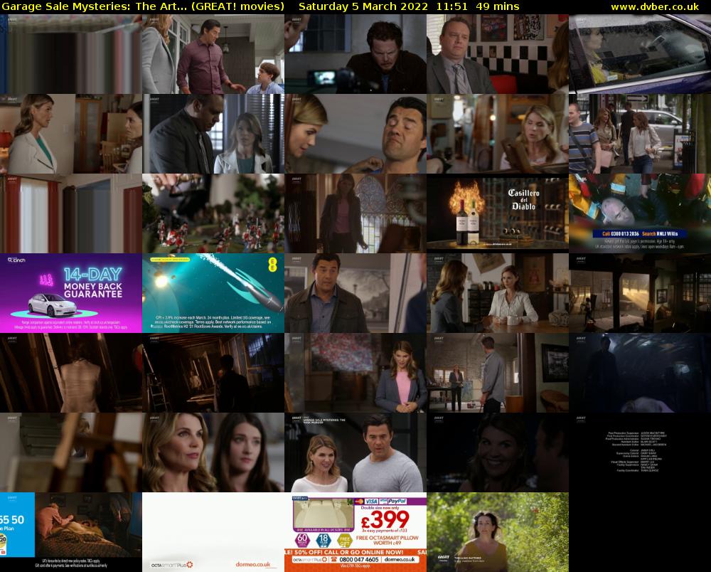 Garage Sale Mysteries: The Art... (GREAT! movies) Saturday 5 March 2022 11:51 - 12:40