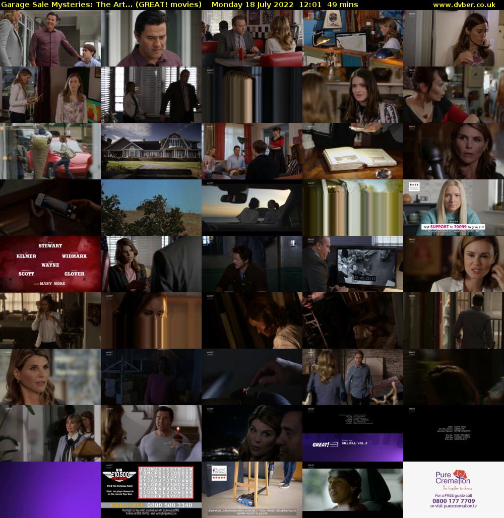 Garage Sale Mysteries: The Art... (GREAT! movies) Monday 18 July 2022 12:01 - 12:50