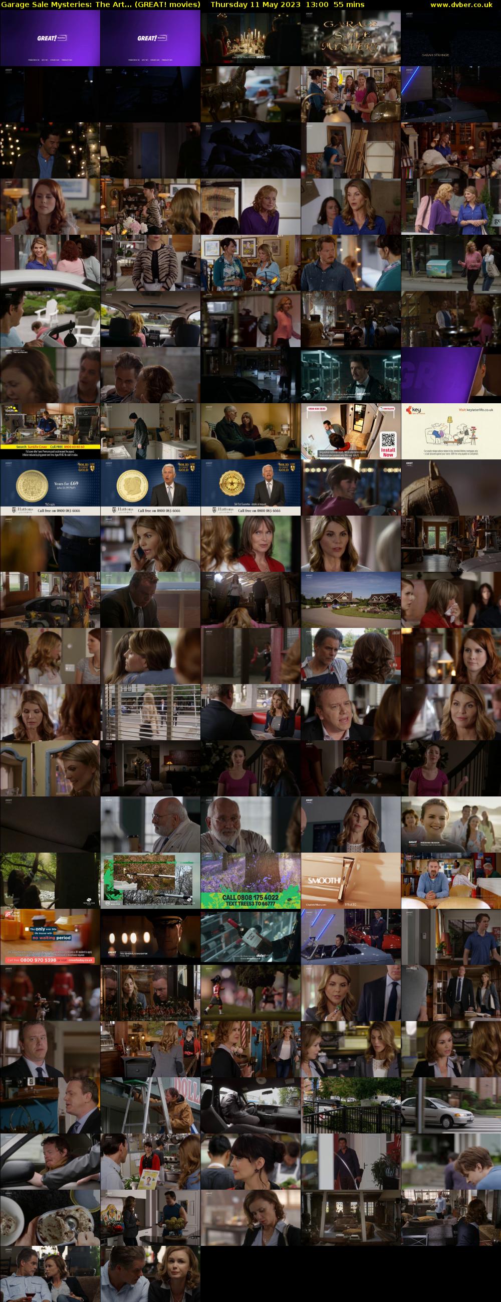 Garage Sale Mysteries: The Art... (GREAT! movies) Thursday 11 May 2023 13:00 - 13:55