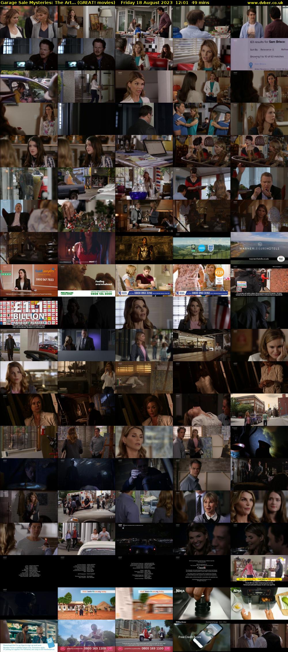 Garage Sale Mysteries: The Art... (GREAT! movies) Friday 18 August 2023 12:01 - 12:50