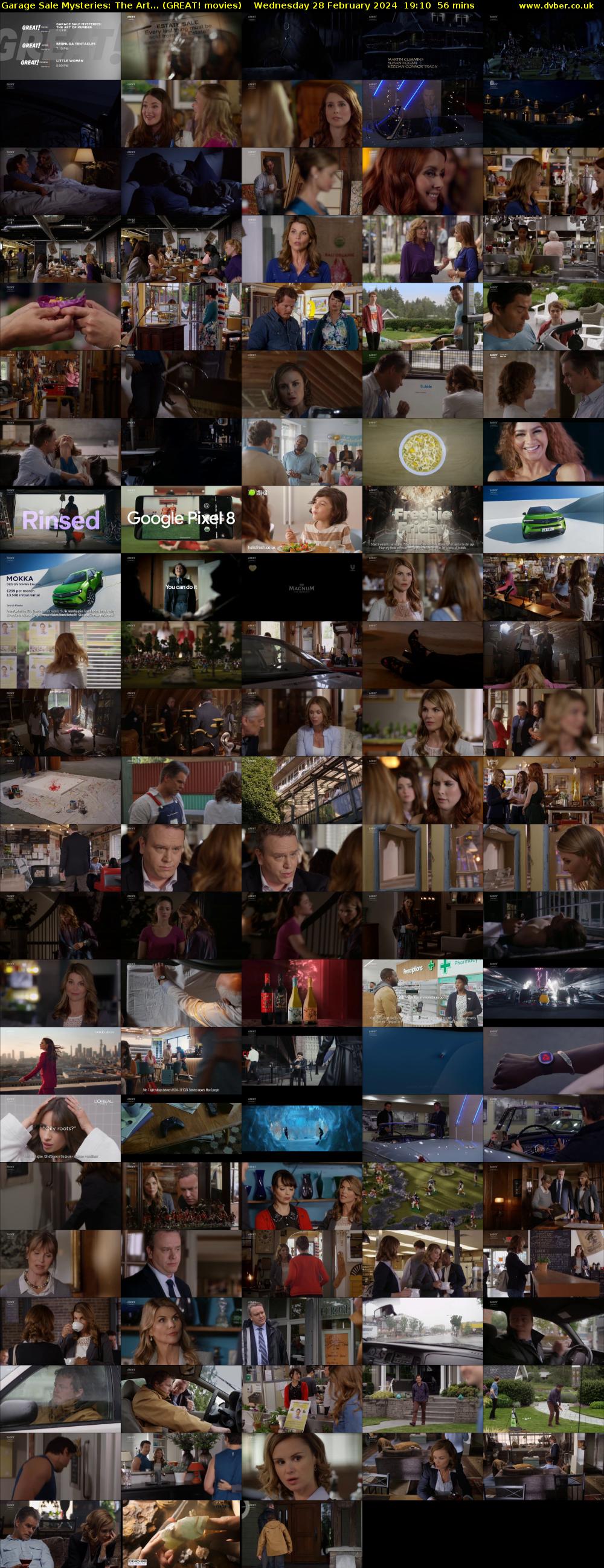 Garage Sale Mysteries: The Art... (GREAT! movies) Wednesday 28 February 2024 19:10 - 20:06