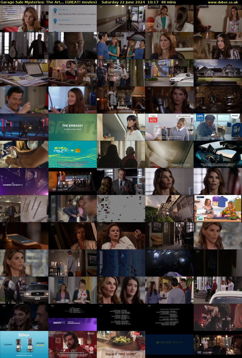 Garage Sale Mysteries: The Art... (GREAT! movies) Saturday 22 June 2024 10:17 - 11:05