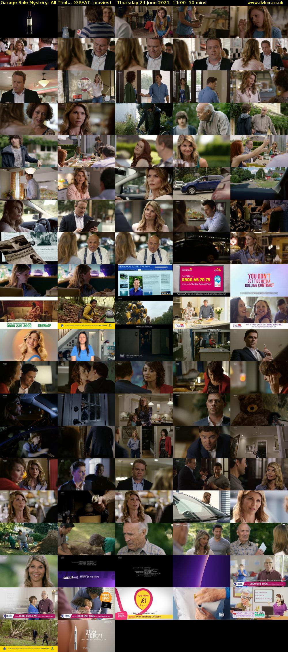 Garage Sale Mystery: All That... (GREAT! movies) Thursday 24 June 2021 14:00 - 14:50