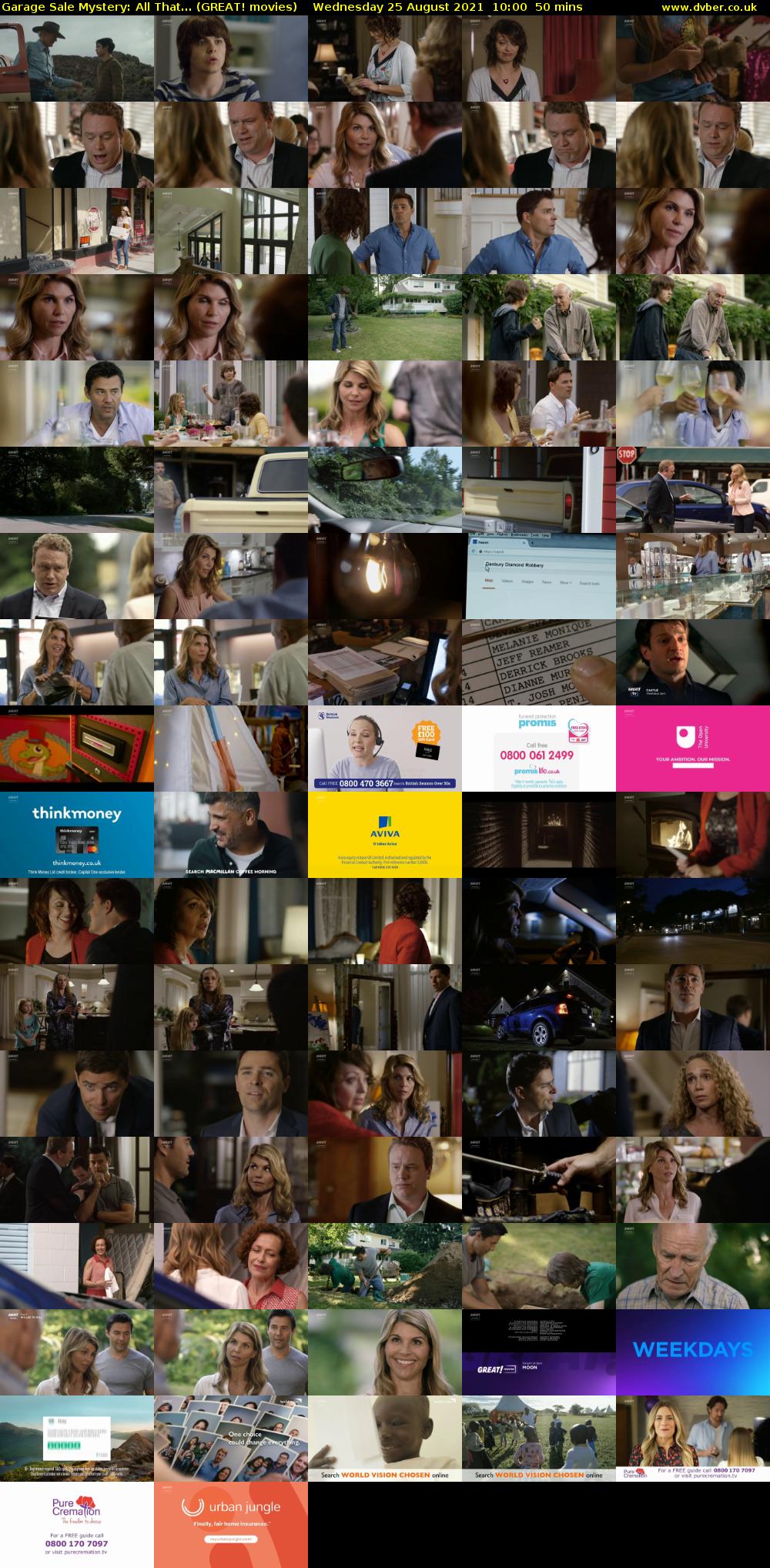 Garage Sale Mystery: All That... (GREAT! movies) Wednesday 25 August 2021 10:00 - 10:50