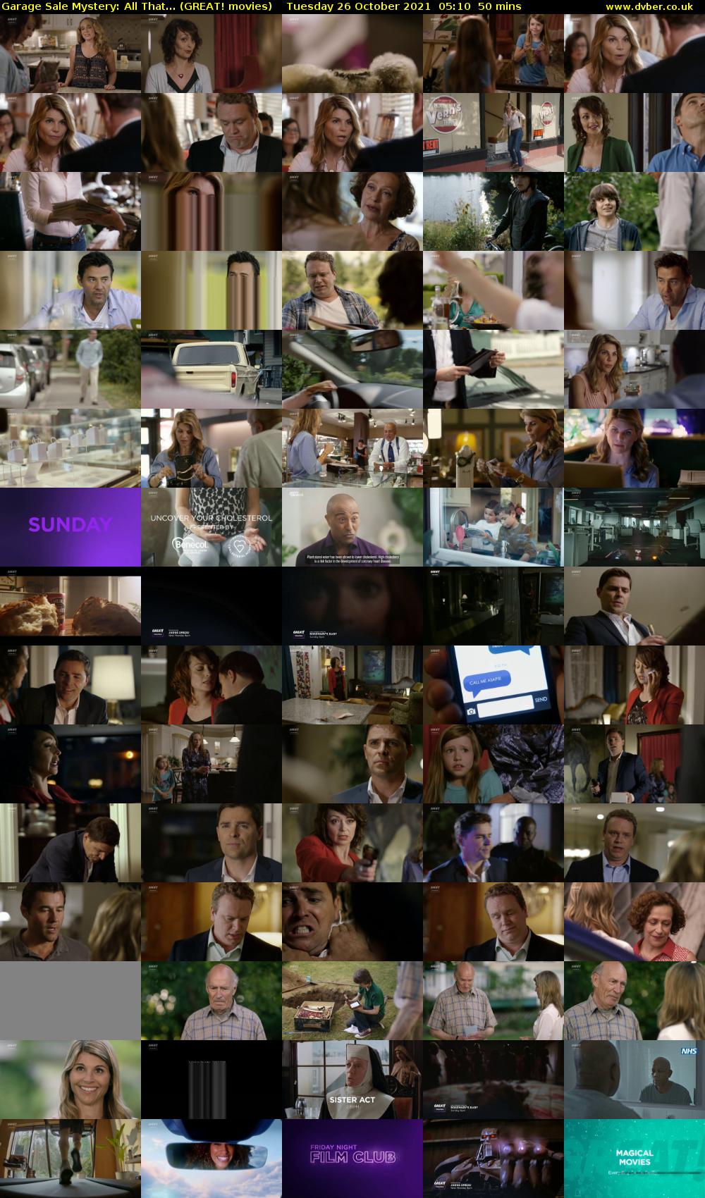 Garage Sale Mystery: All That... (GREAT! movies) Tuesday 26 October 2021 05:10 - 06:00