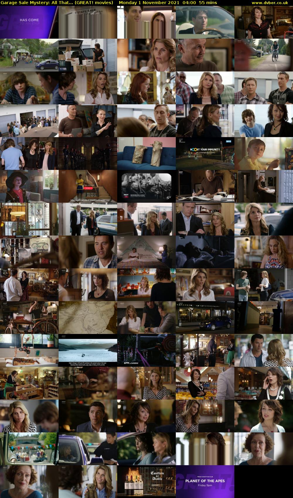 Garage Sale Mystery: All That... (GREAT! movies) Monday 1 November 2021 04:00 - 04:55