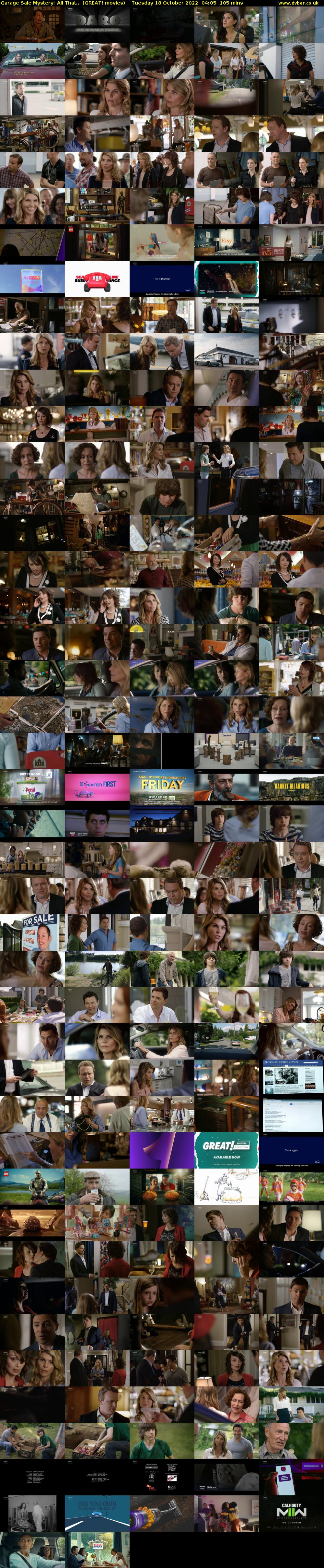 Garage Sale Mystery: All That... (GREAT! movies) Tuesday 18 October 2022 04:05 - 05:50