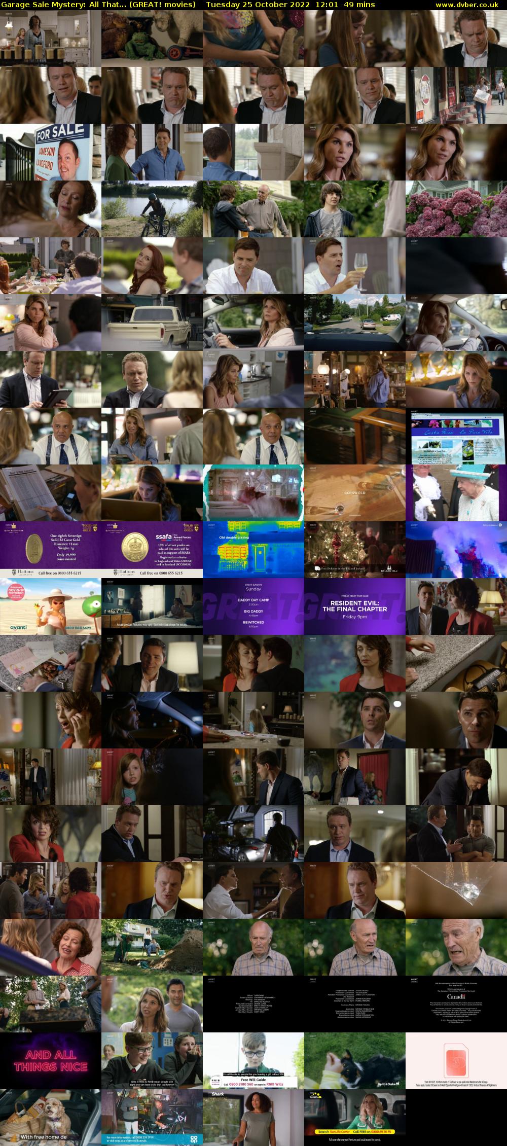Garage Sale Mystery: All That... (GREAT! movies) Tuesday 25 October 2022 12:01 - 12:50