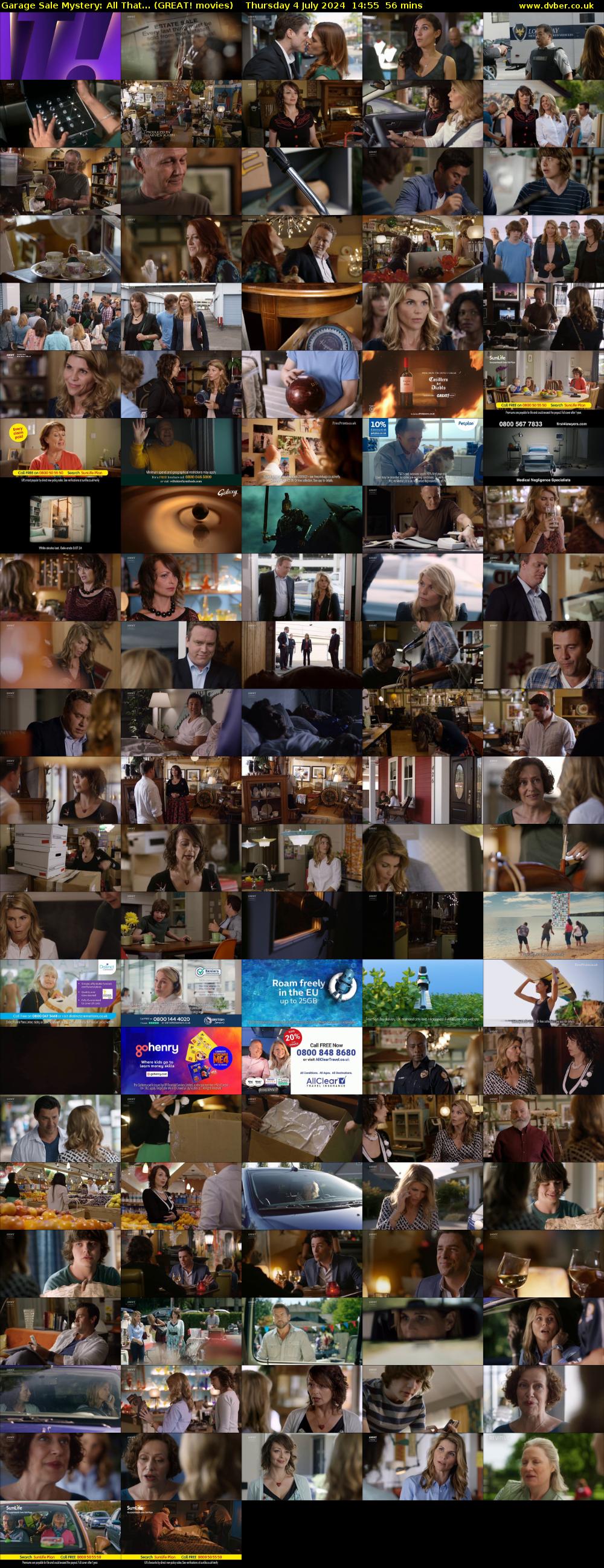 Garage Sale Mystery: All That... (GREAT! movies) Thursday 4 July 2024 14:55 - 15:51