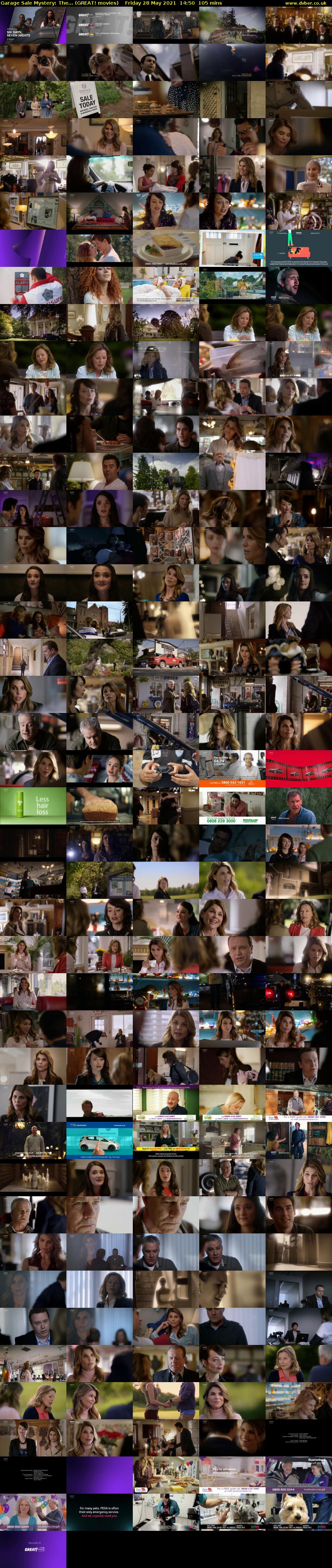 Garage Sale Mystery: The... (GREAT! movies) Friday 28 May 2021 14:50 - 16:35