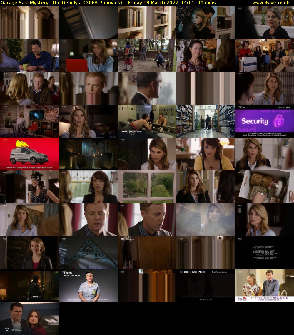 Garage Sale Mystery: The Deadly... (GREAT! movies) Friday 18 March 2022 14:01 - 14:50