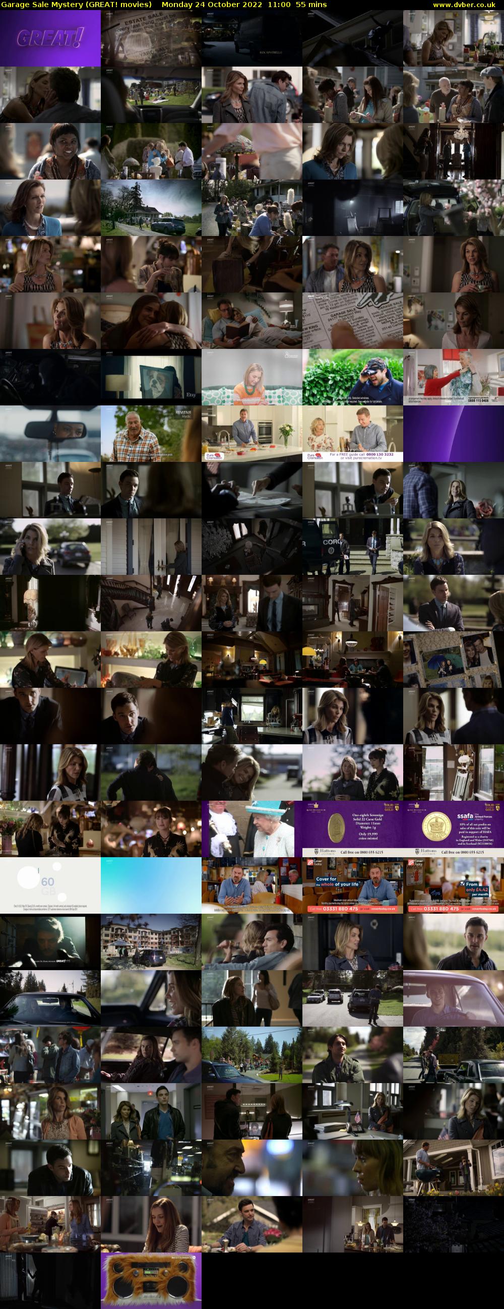 Garage Sale Mystery (GREAT! movies) Monday 24 October 2022 11:00 - 11:55
