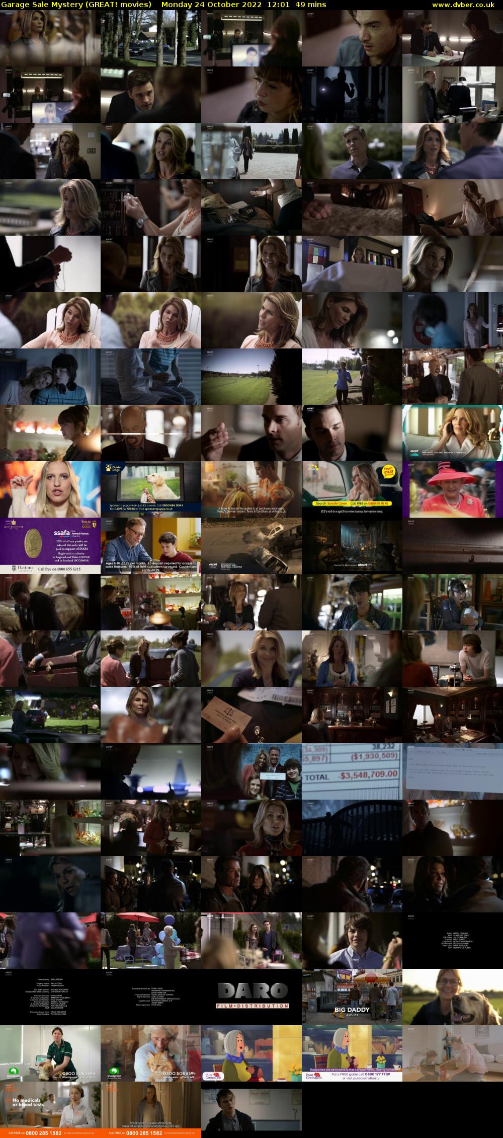 Garage Sale Mystery (GREAT! movies) Monday 24 October 2022 12:01 - 12:50