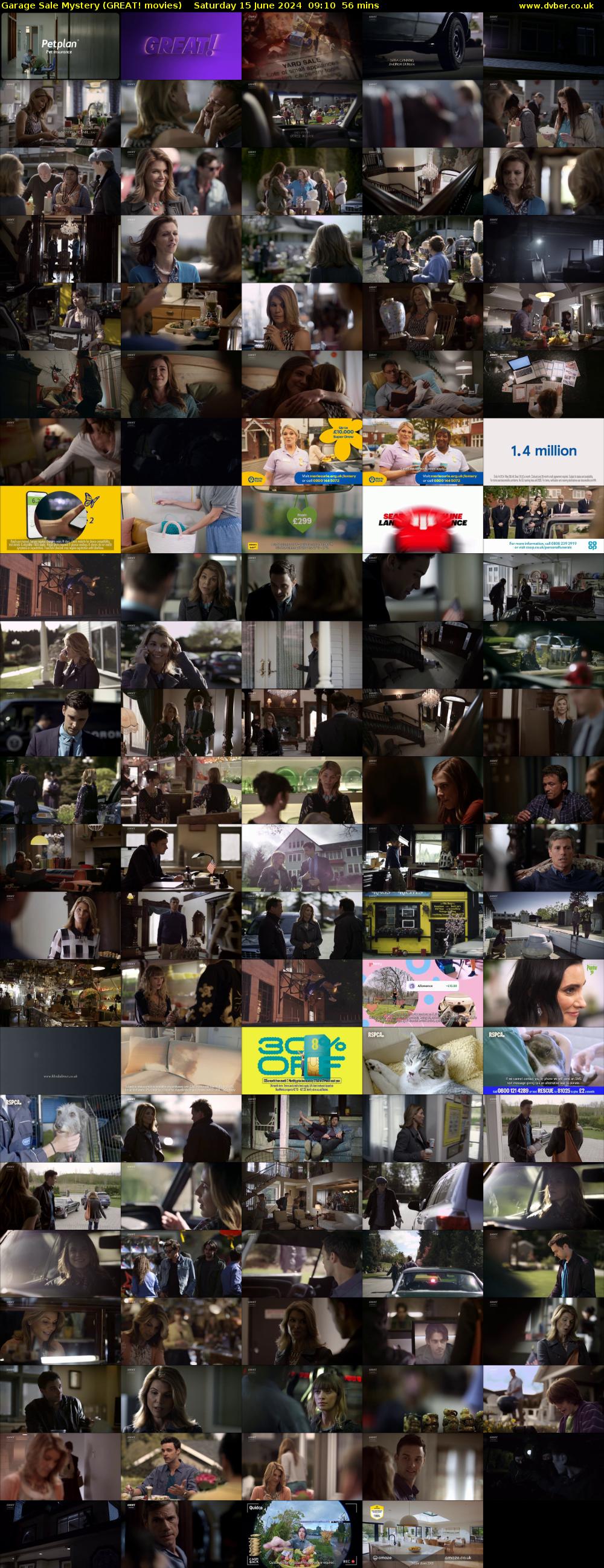 Garage Sale Mystery (GREAT! movies) Saturday 15 June 2024 09:10 - 10:06