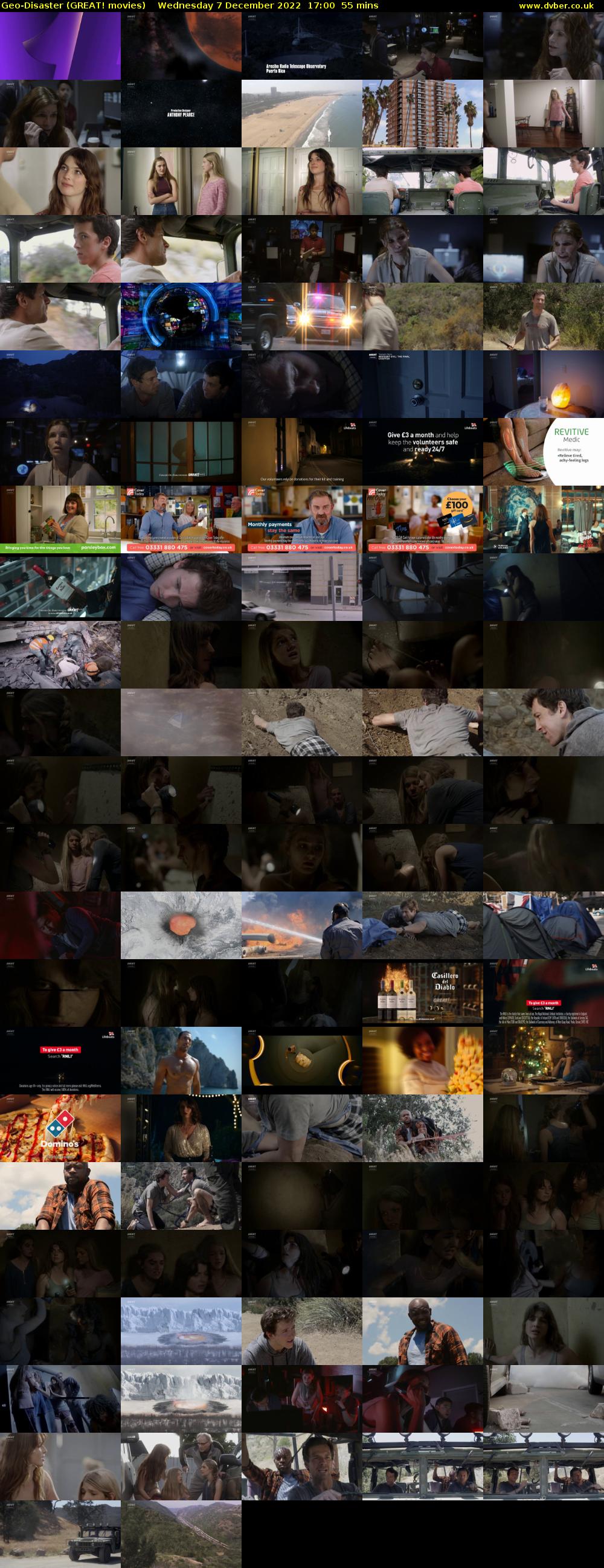 Geo-Disaster (GREAT! movies) Wednesday 7 December 2022 17:00 - 17:55