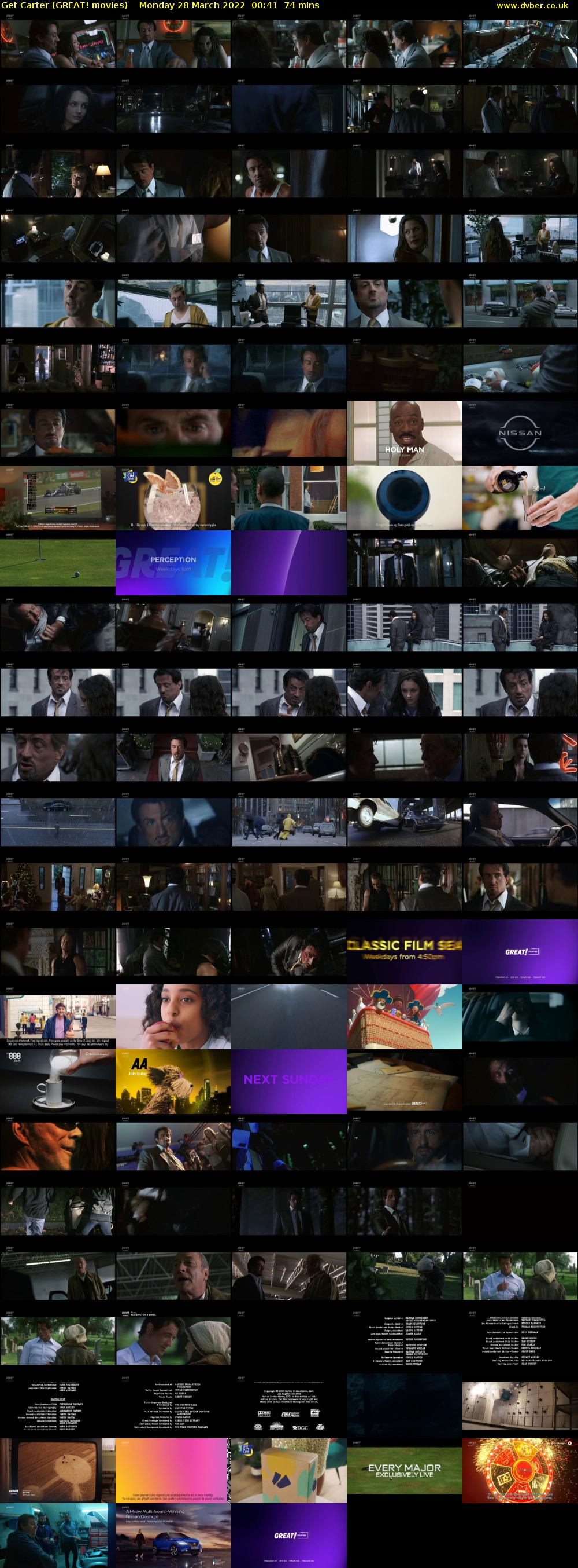 Get Carter (GREAT! movies) Monday 28 March 2022 00:41 - 01:55