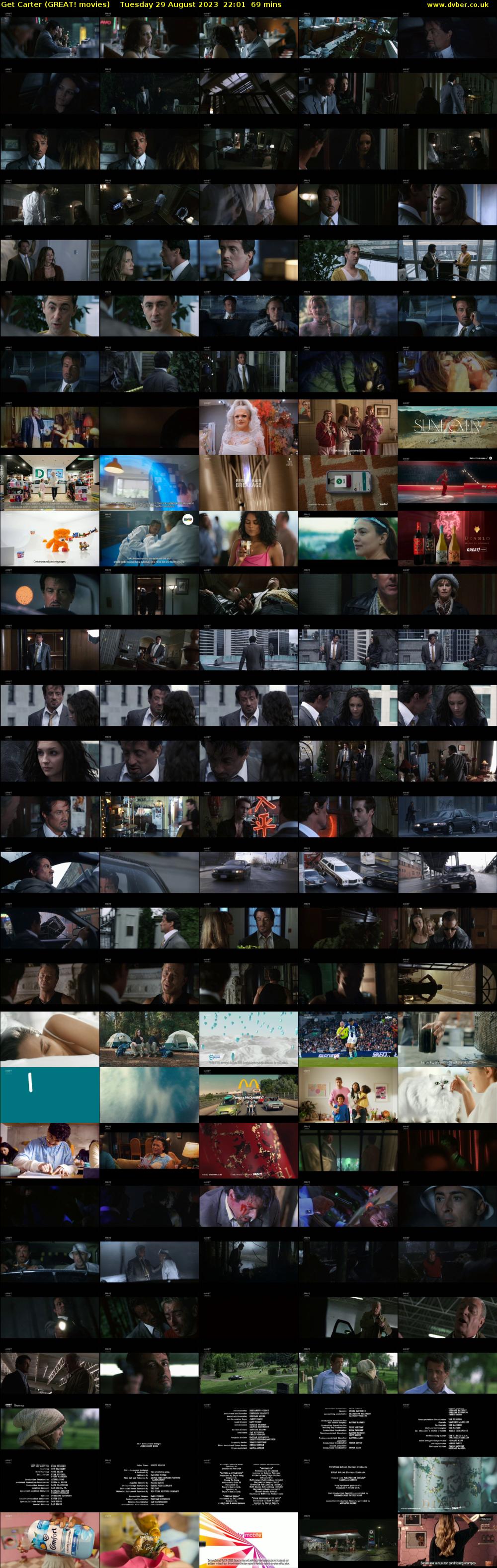 Get Carter (GREAT! movies) Tuesday 29 August 2023 22:01 - 23:10