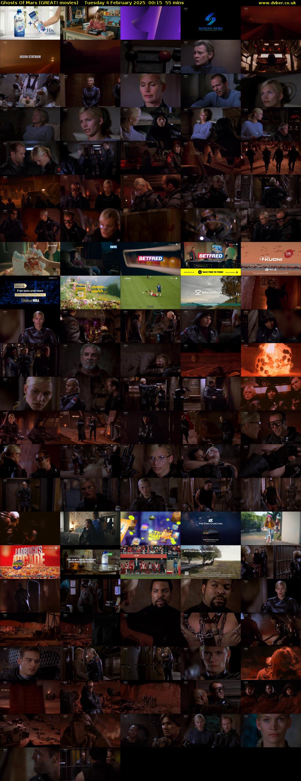 Ghosts Of Mars (GREAT! movies) Tuesday 4 February 2025 00:15 - 01:10