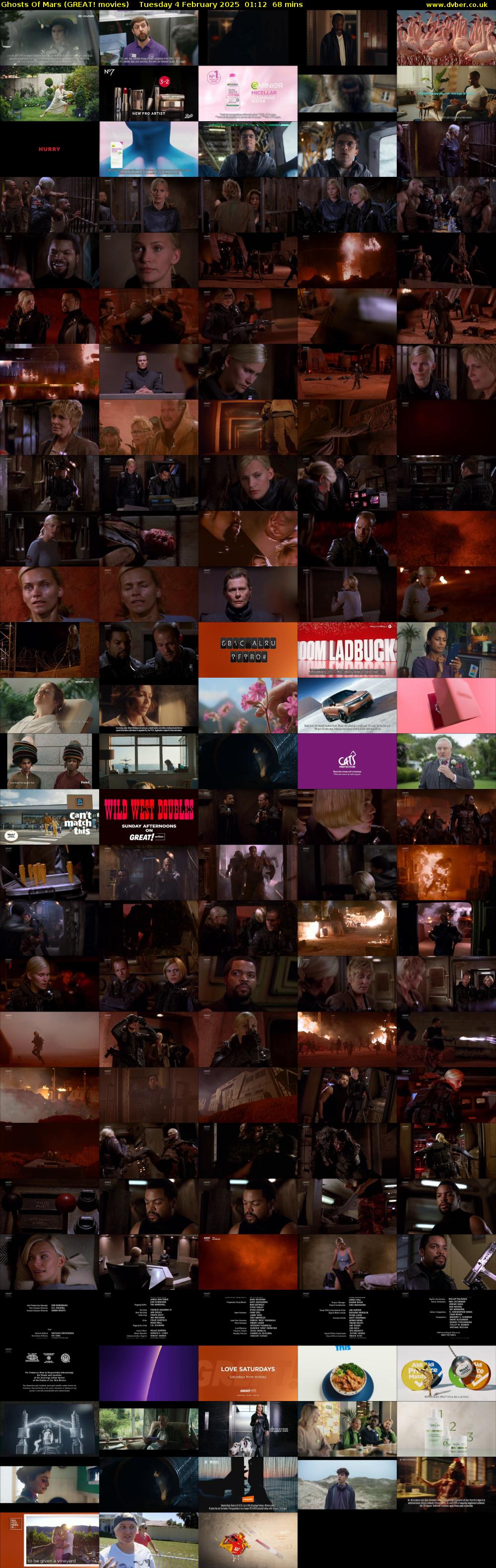 Ghosts Of Mars (GREAT! movies) Tuesday 4 February 2025 01:12 - 02:20