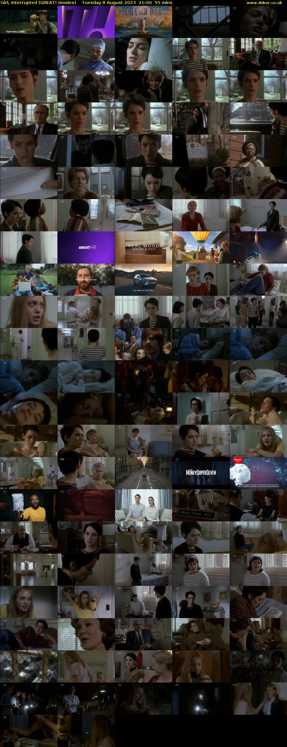 Girl, Interrupted (GREAT! movies) Tuesday 8 August 2023 21:00 - 21:55