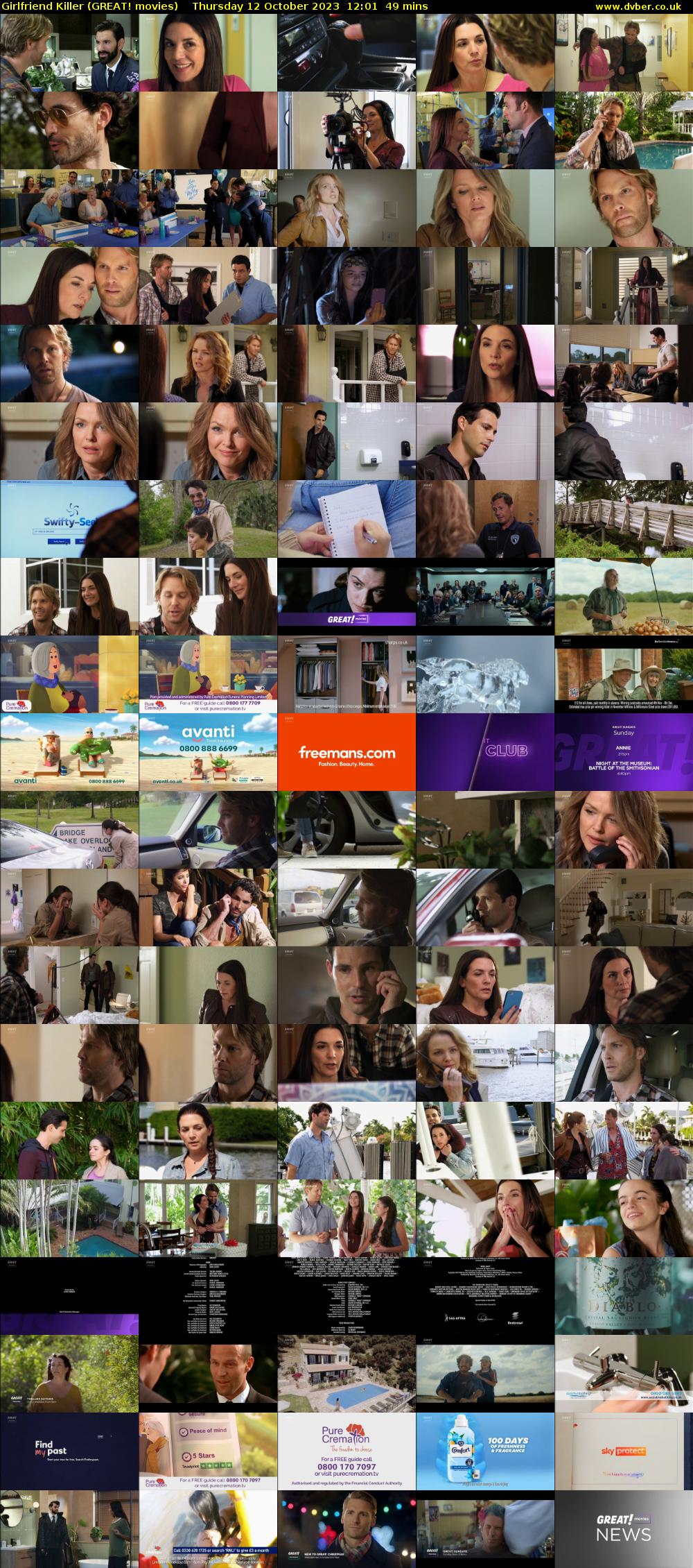 Girlfriend Killer (GREAT! movies) Thursday 12 October 2023 12:01 - 12:50