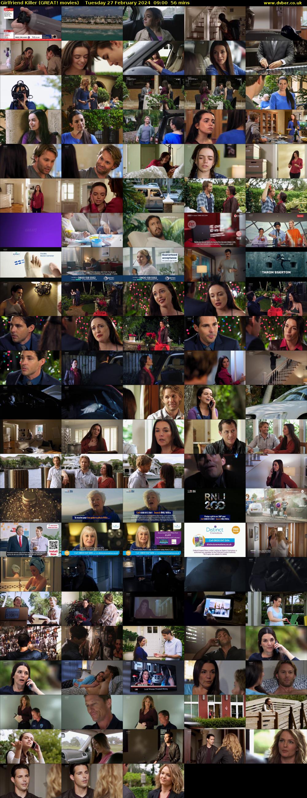 Girlfriend Killer (GREAT! movies) Tuesday 27 February 2024 09:00 - 09:56