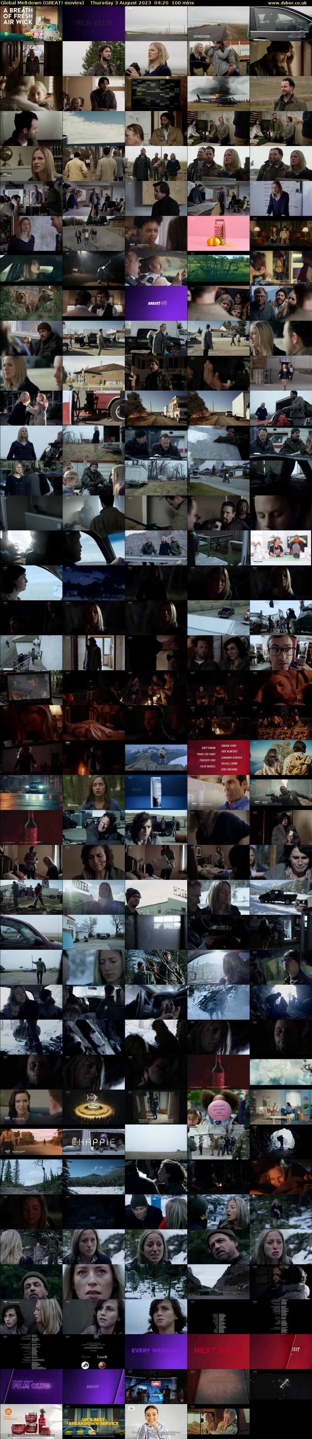 Global Meltdown (GREAT! movies) Thursday 3 August 2023 04:20 - 06:00