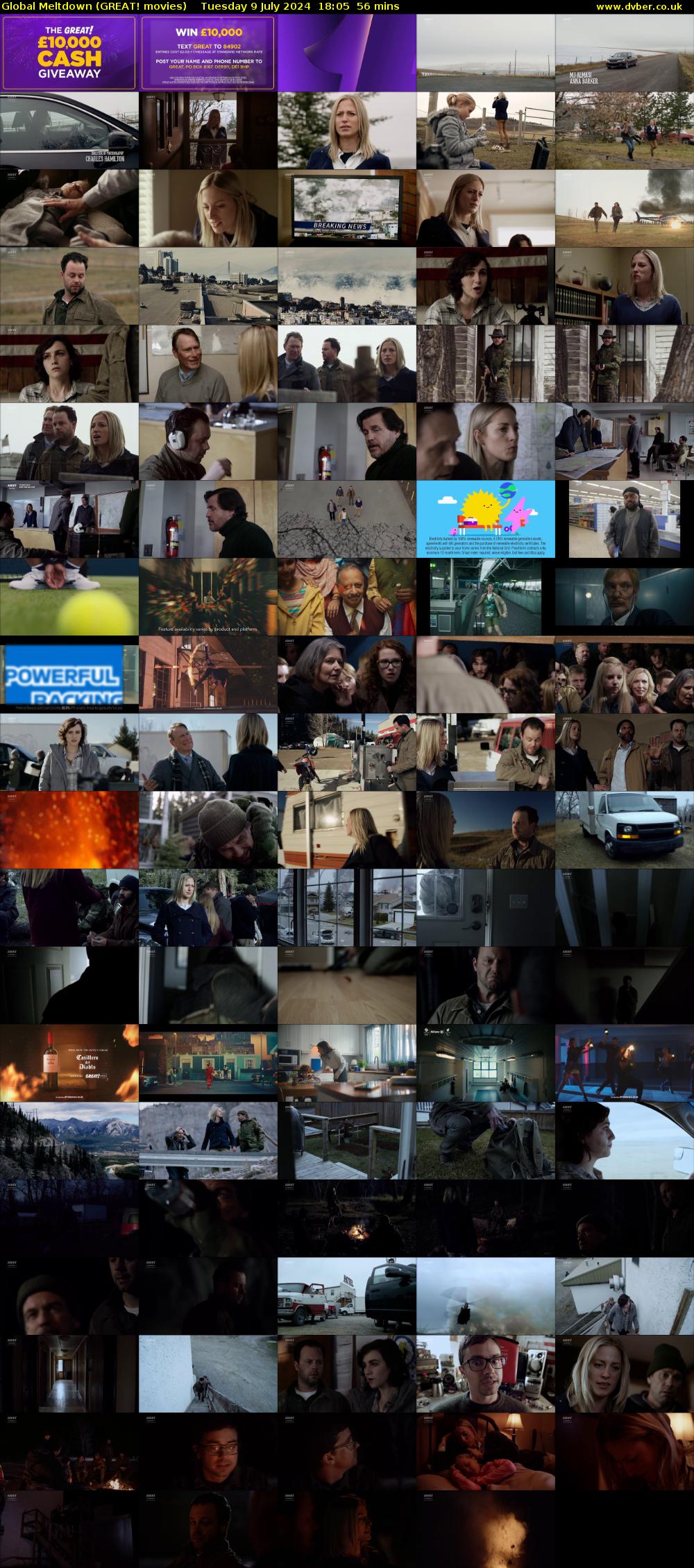 Global Meltdown (GREAT! movies) Tuesday 9 July 2024 18:05 - 19:01