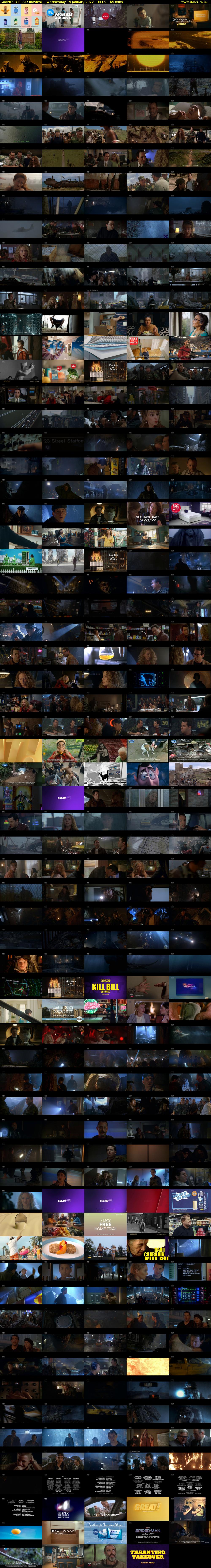 Godzilla (GREAT! movies) Wednesday 19 January 2022 18:15 - 21:00