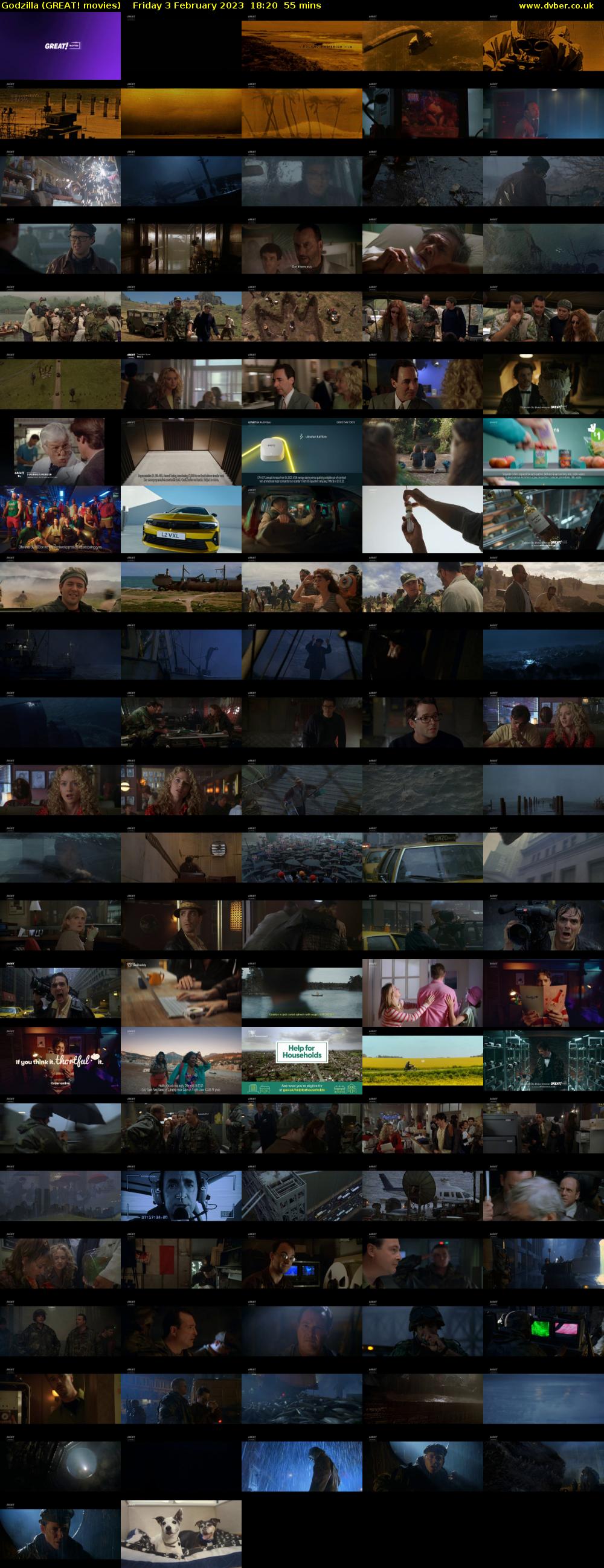 Godzilla (GREAT! movies) Friday 3 February 2023 18:20 - 19:15