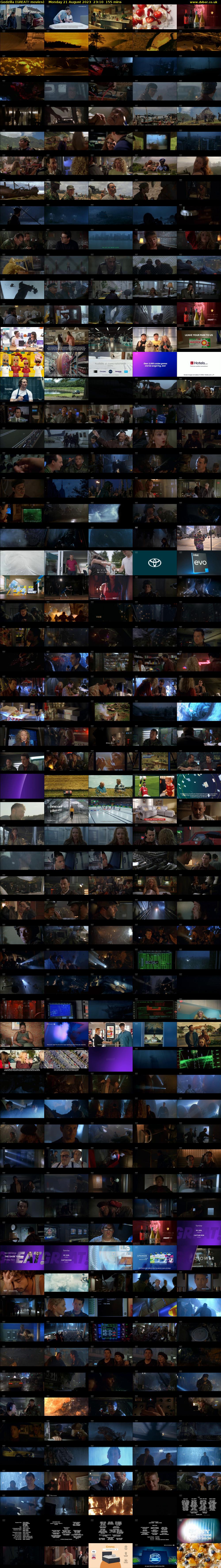 Godzilla (GREAT! movies) Monday 21 August 2023 23:10 - 01:45
