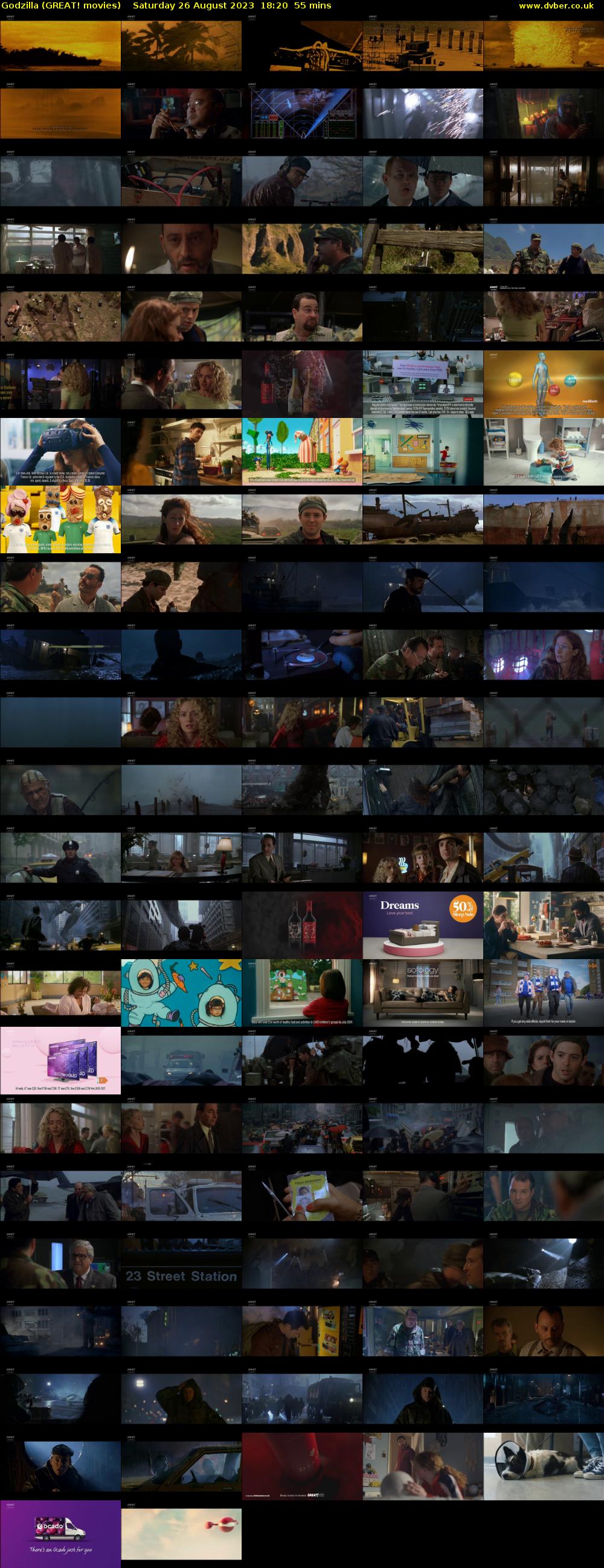 Godzilla (GREAT! movies) Saturday 26 August 2023 18:20 - 19:15