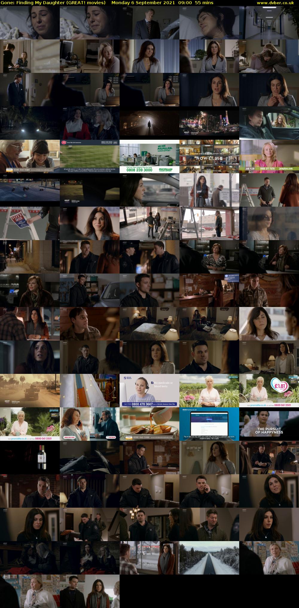 Gone: Finding My Daughter (GREAT! movies) Monday 6 September 2021 09:00 - 09:55