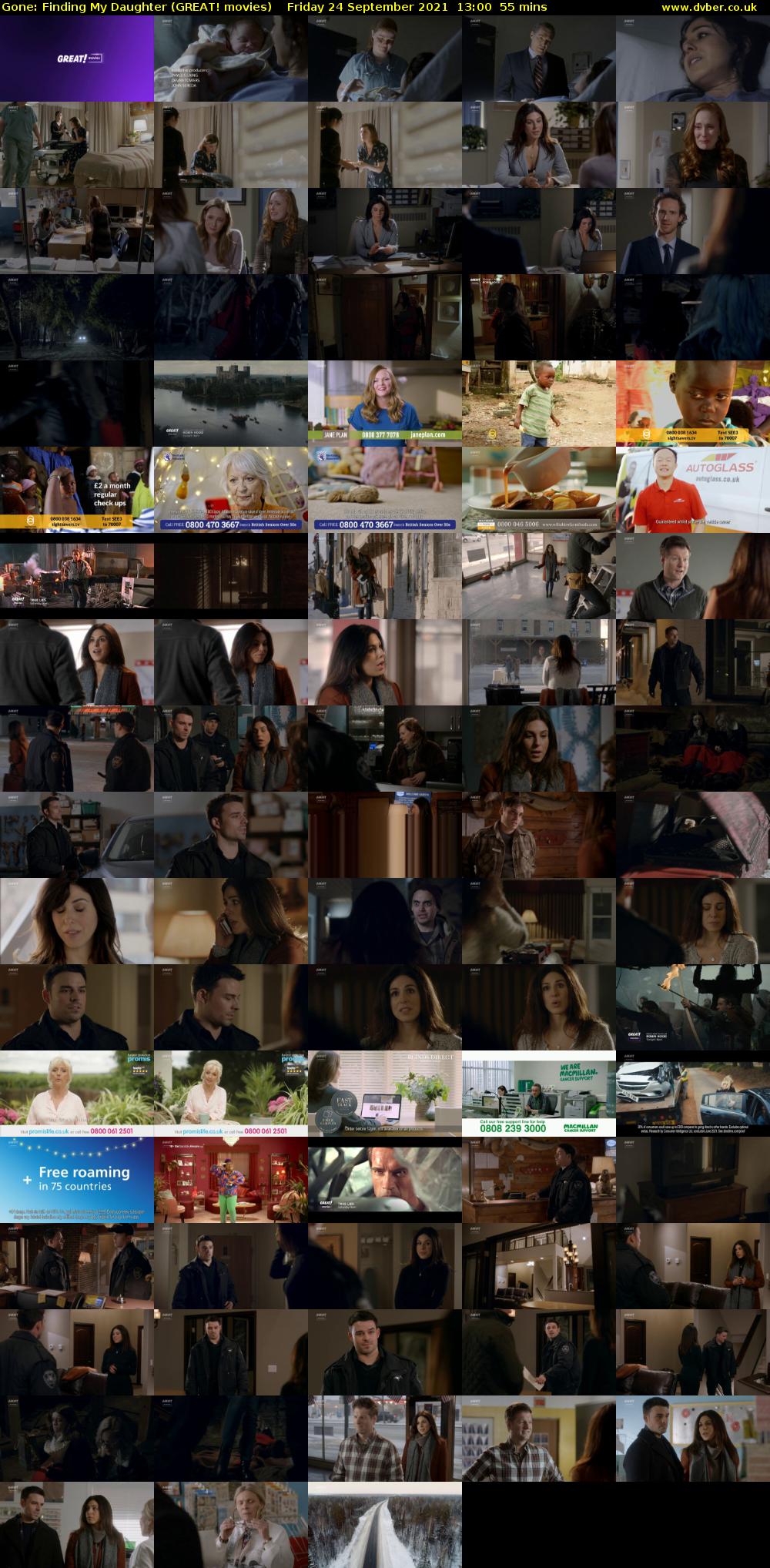 Gone: Finding My Daughter (GREAT! movies) Friday 24 September 2021 13:00 - 13:55