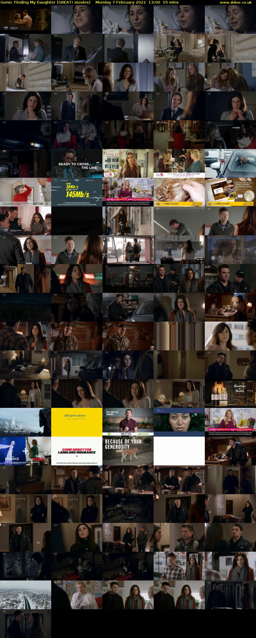 Gone: Finding My Daughter (GREAT! movies) Monday 7 February 2022 13:00 - 13:55