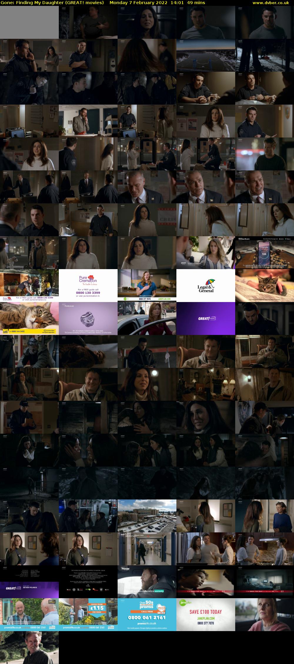 Gone: Finding My Daughter (GREAT! movies) Monday 7 February 2022 14:01 - 14:50