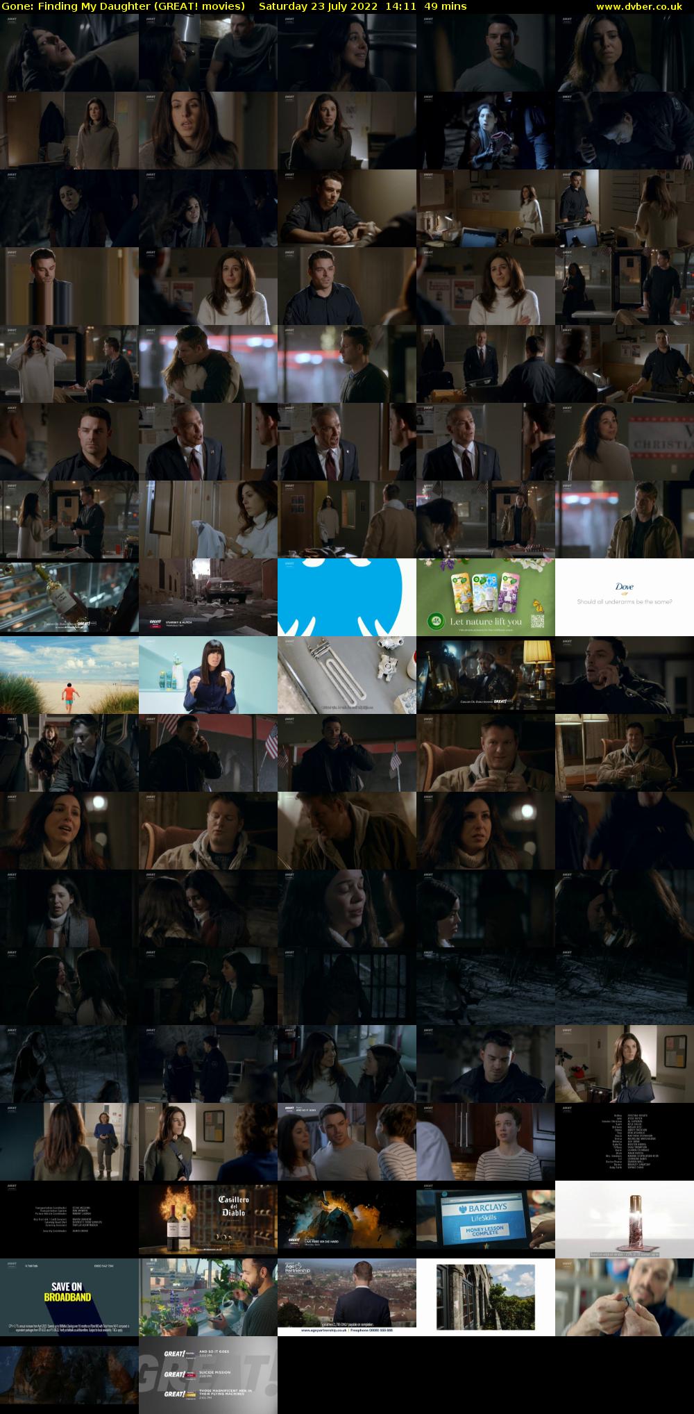 Gone: Finding My Daughter (GREAT! movies) Saturday 23 July 2022 14:11 - 15:00