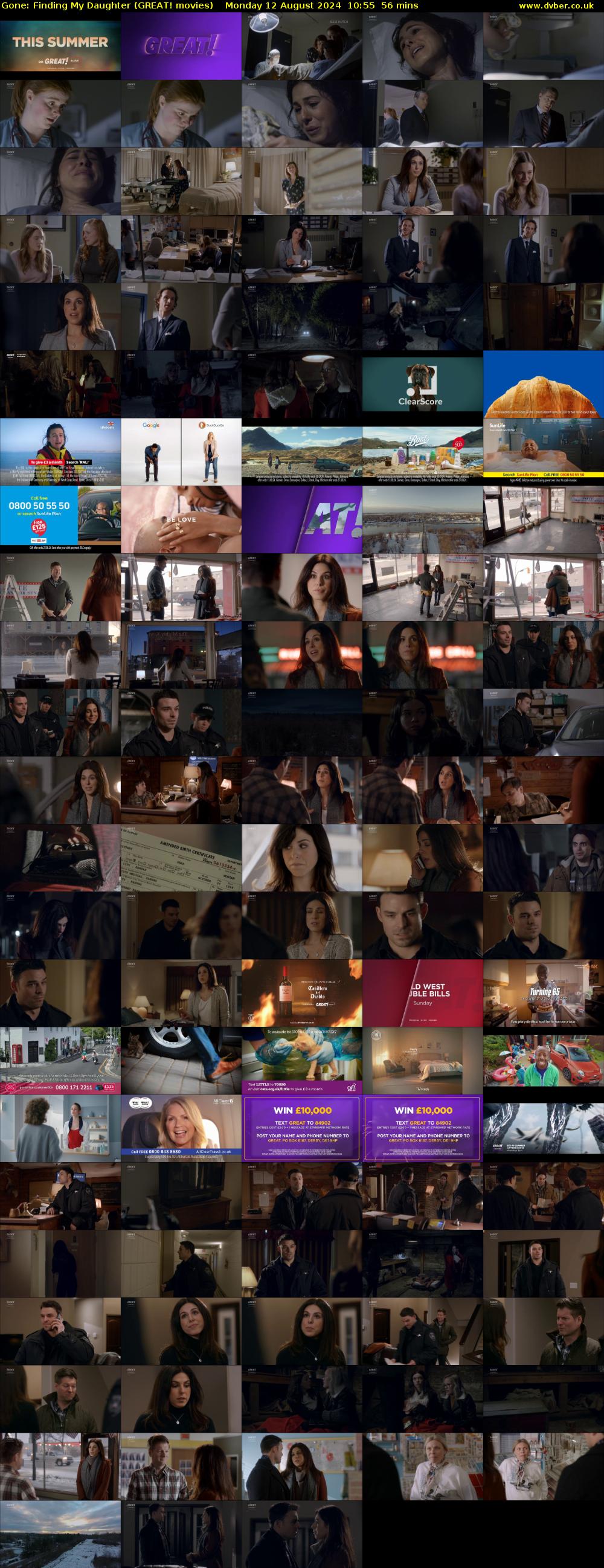 Gone: Finding My Daughter (GREAT! movies) Monday 12 August 2024 10:55 - 11:51